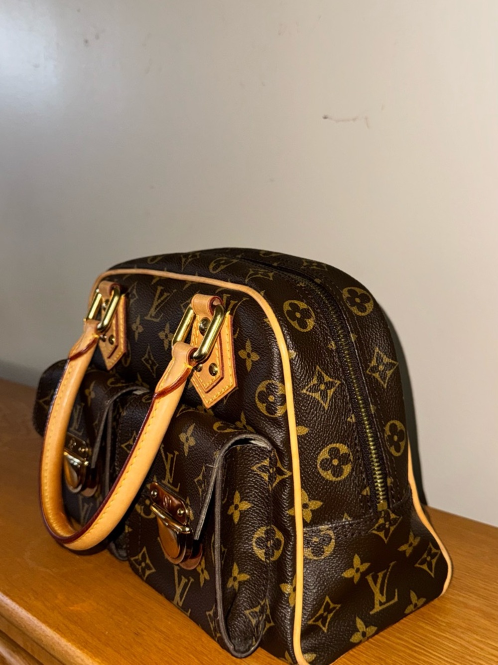 Louis Vuitton Monogram Canvas Bowling Bag - Brown & Tan - Picture 2 of 12